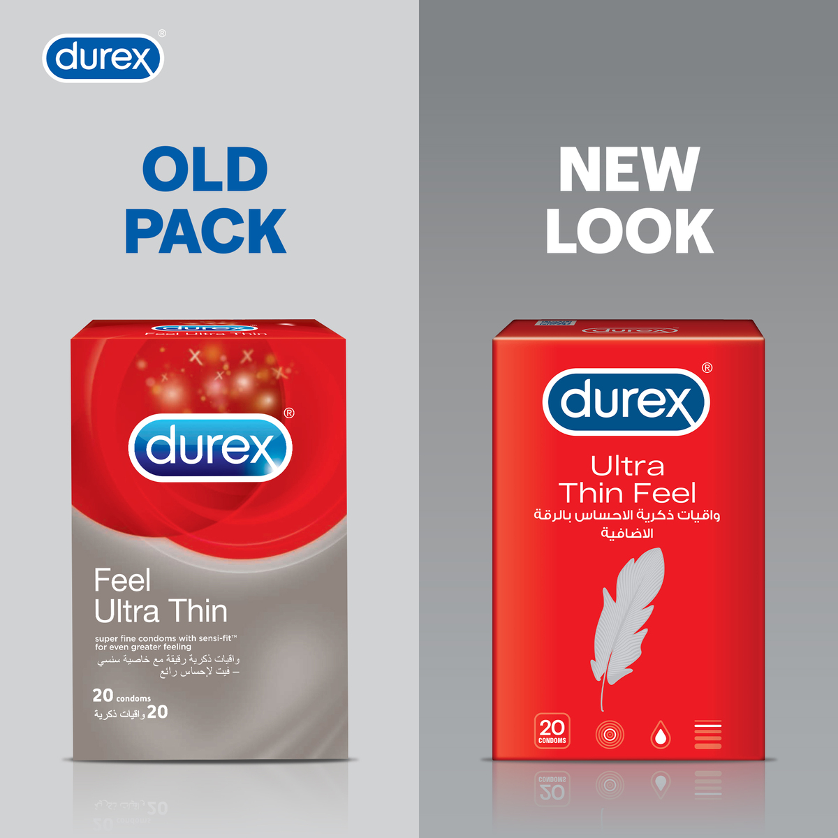 Durex Feel Thin Ultra Condom 20 pcs