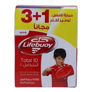 Lifebuoy Soap Total 10 160g 3+1