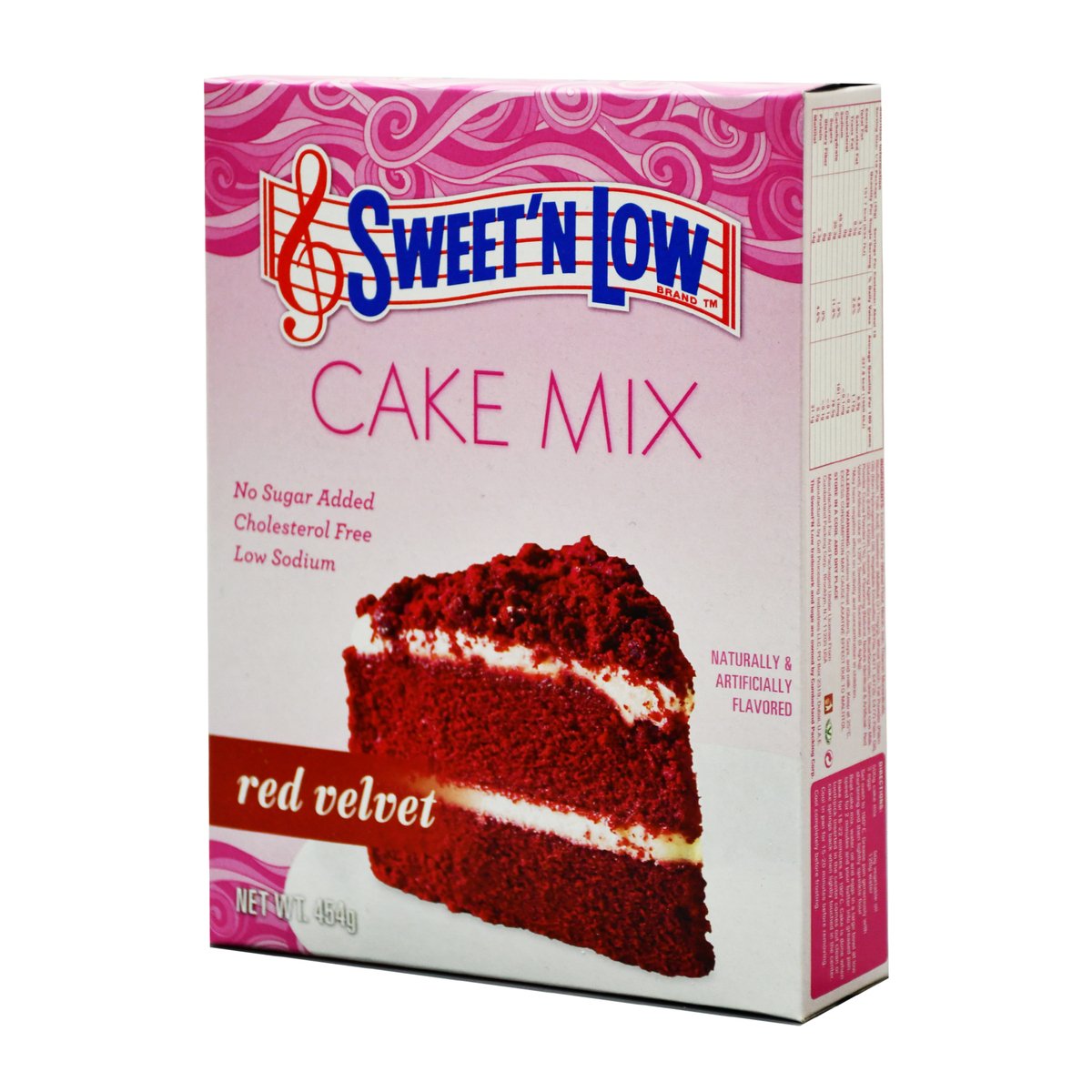 Sweet N Low Red Velvet Sugar Free Cake Mix 454g