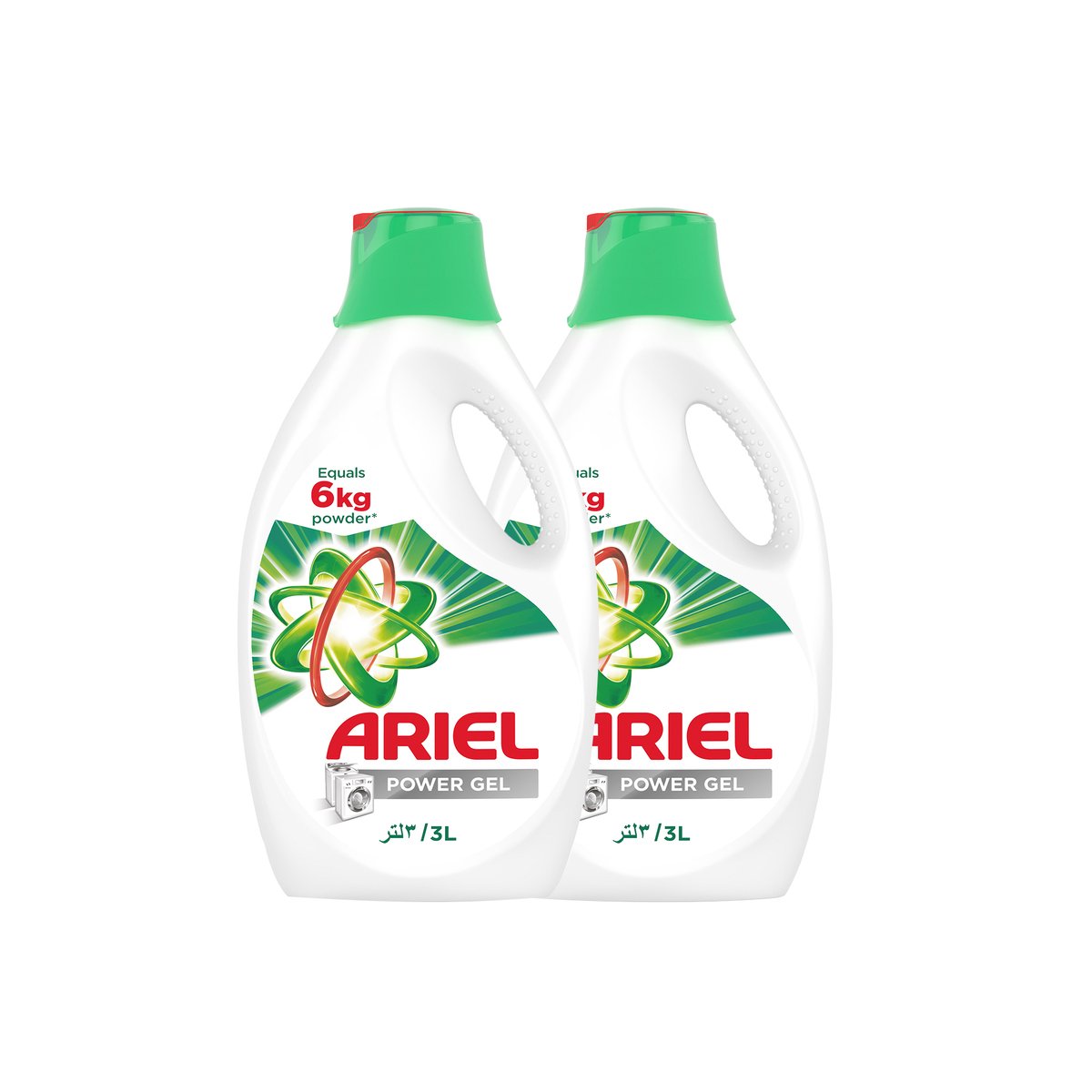 Ariel Automatic Power Gel Laundry Detergent Original Scent 2 x 3Litre