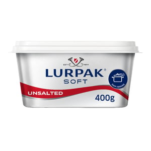 Buy Lurpak Soft Butter Unsalted 400 g Online at Best Price | Butter | Lulu UAE in Kuwait