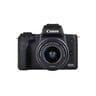 Canon Mirrorless Camera EOS M50 15-45mm IS Black + Tripod + Microphone +16 GB SD Card