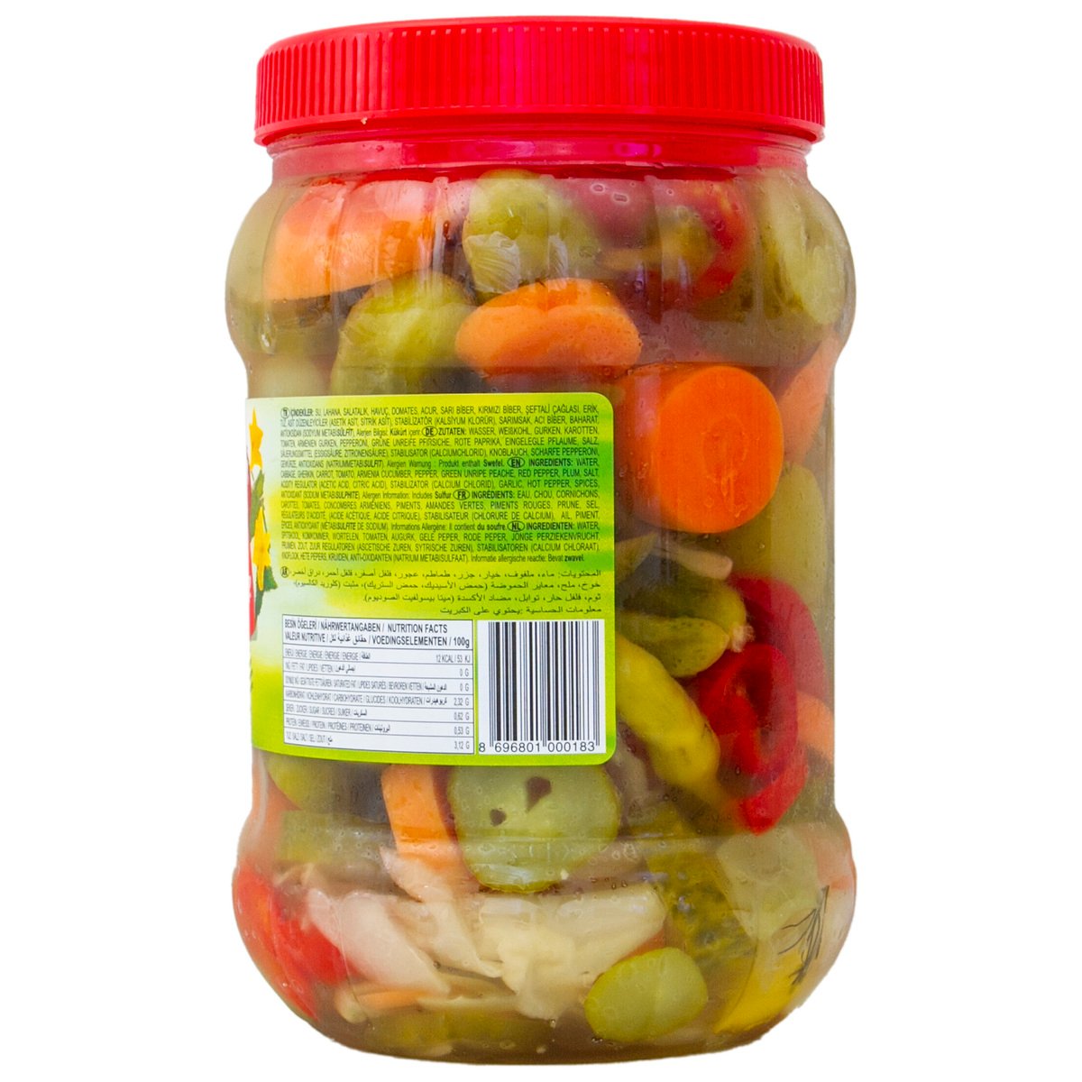 Cicek Mixed vegetable Pickle 700g