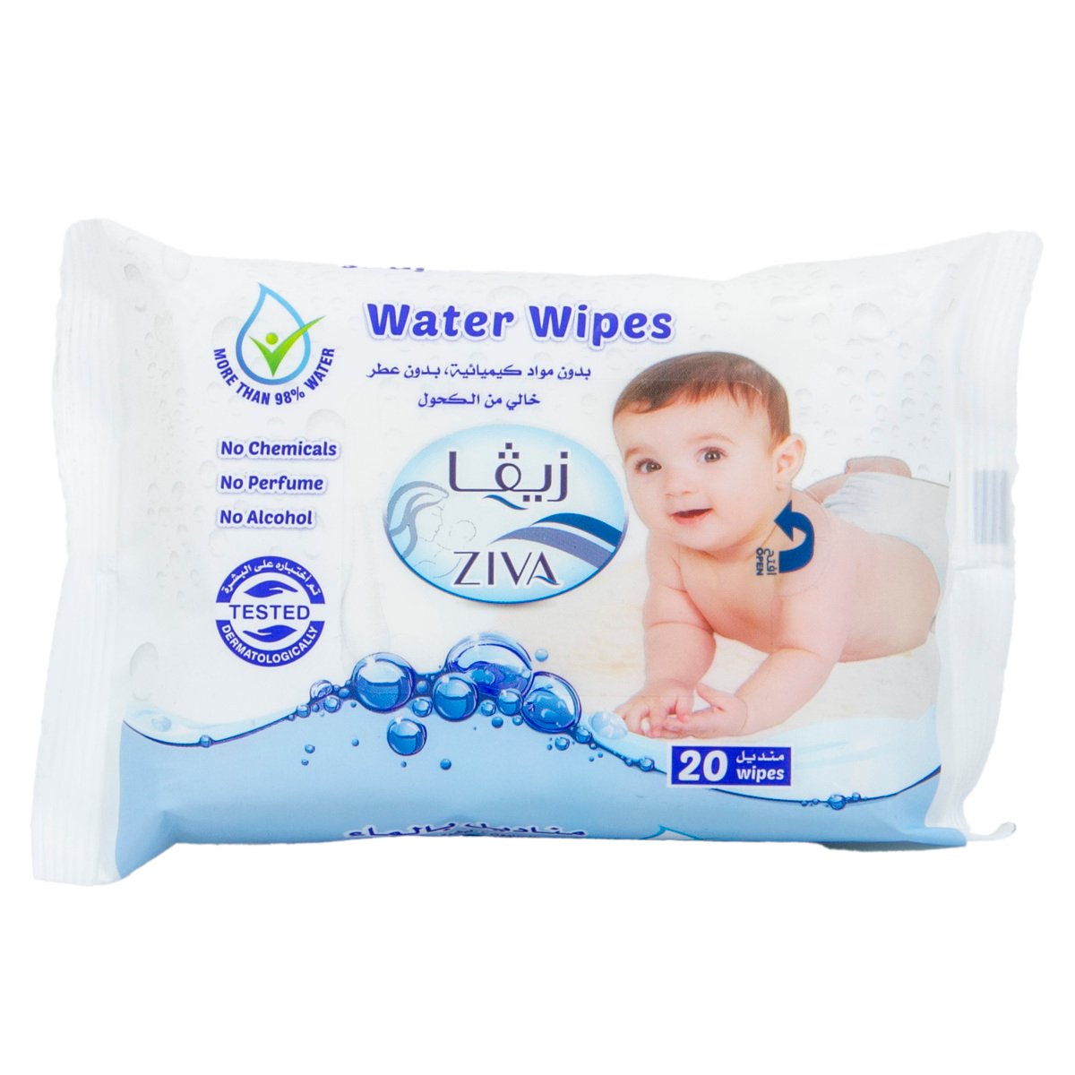 Ziva Water Wipes 20pcs
