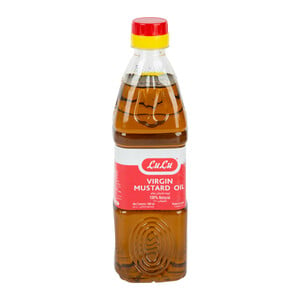 Buy LuLu Virgin Mustard Oil 500 ml Online at Best Price | Other Cooking Oil | Lulu Kuwait in Kuwait