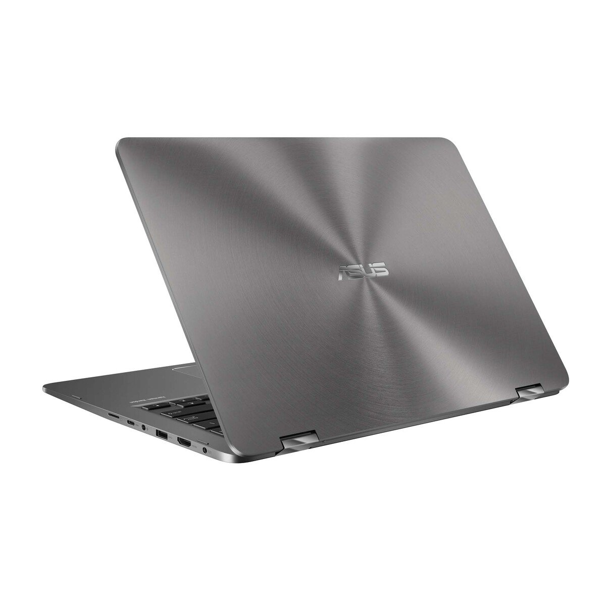 Asus ZenBook Flip 14 UX461FN-E1022TS 2-in-1 Ultrabook, Intel i7-8565U , 16GB RAM, 512GB PCIE NVME SSD, Nvidia MX150 2GB, 14 Inches Touch LED, Windows 10, Grey