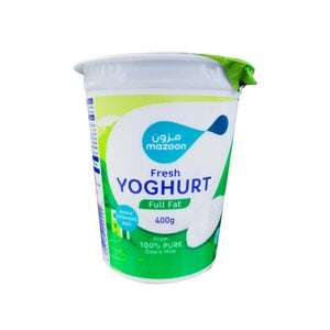 Mazoon Fresh Yoghurt Full Fat 400g