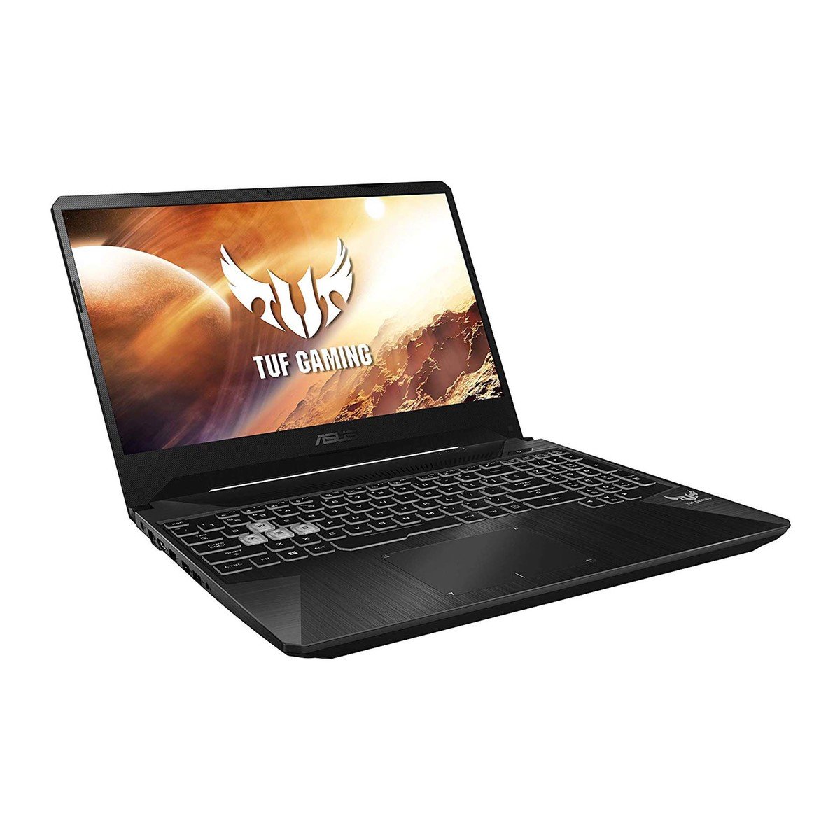 Asus TUF Gaming FX505DV-AL110T TUF Gaming Laptop (Black)AMD R7-3750H 2.3GHz, 16 GB RAM, 1TB HDD + 512GB SSD, Nvidia GeForce RTX 2060, 15.6inches ,Windows 10, Eng-Arb-KB