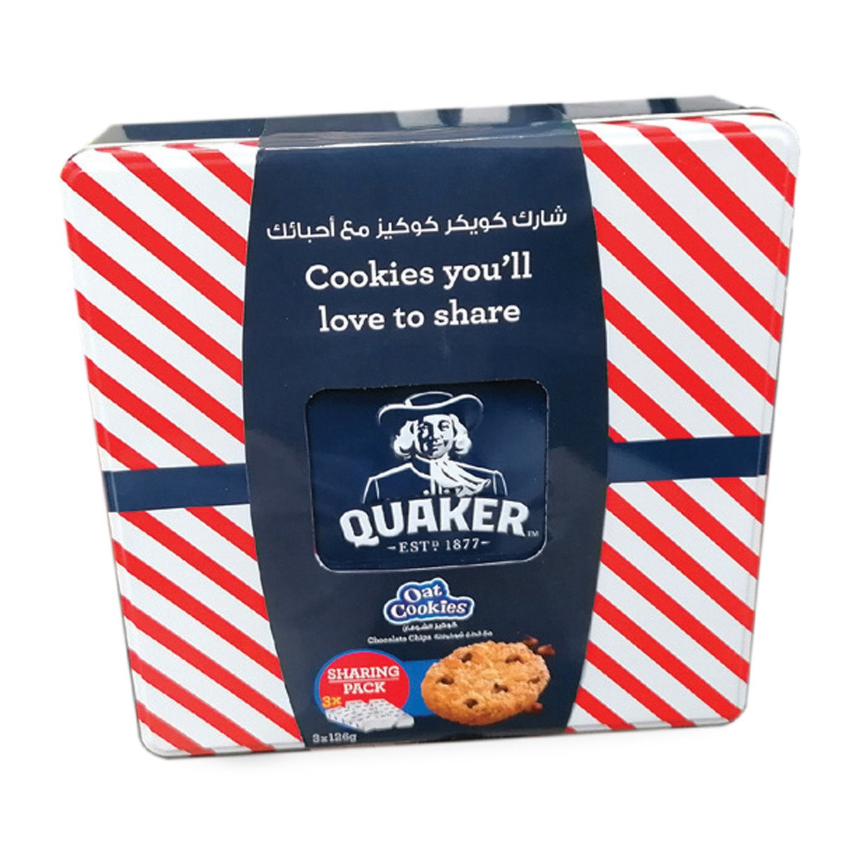 Quaker Oat Cookies 3 x 126 g