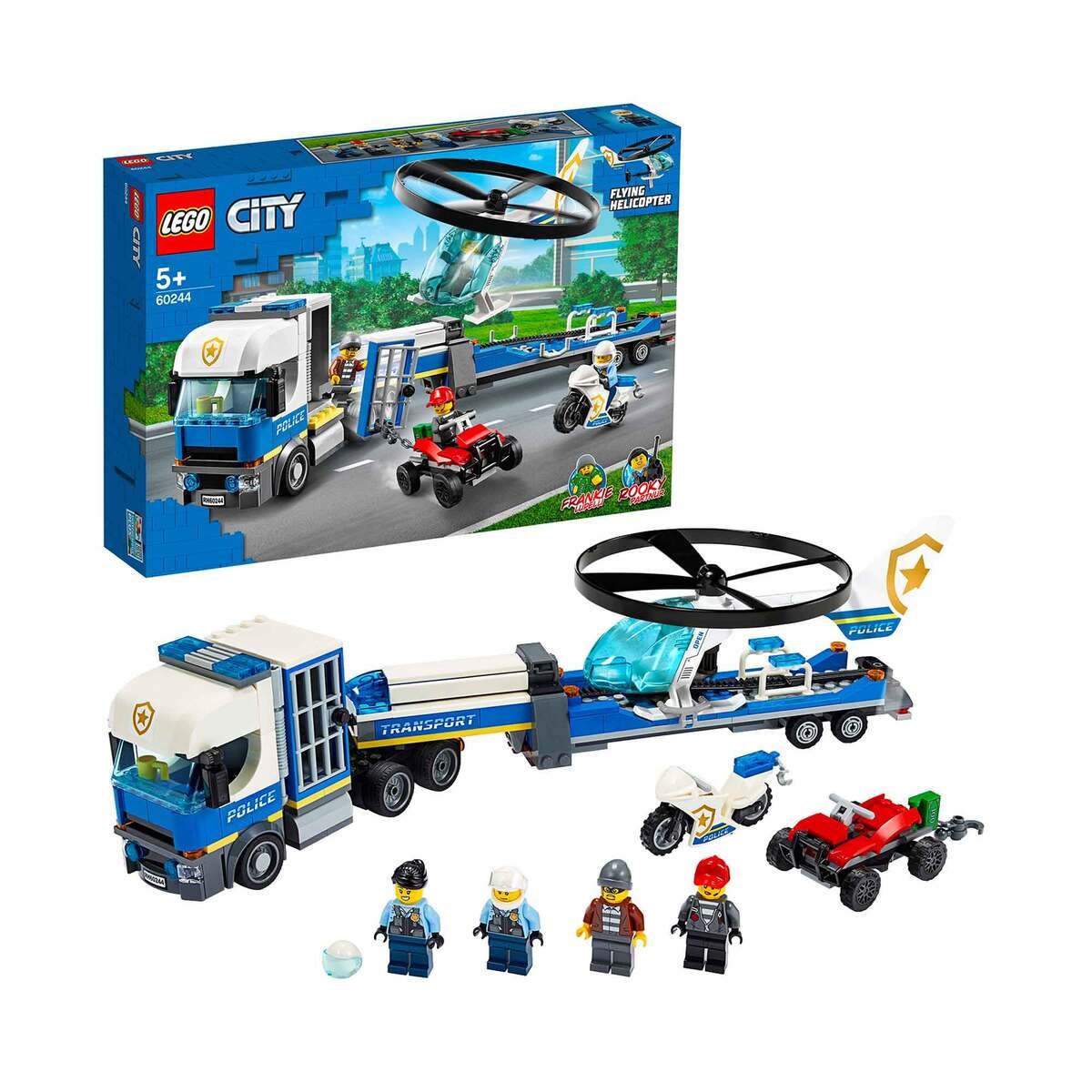 Lego City Police Helicopter Transport 60244