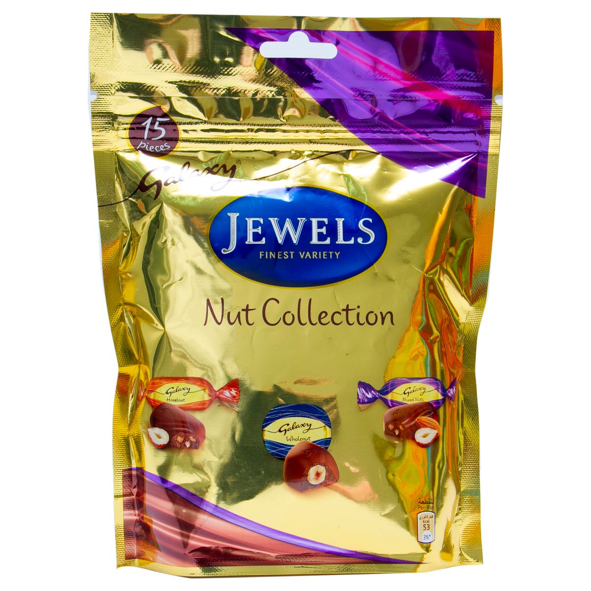 Buy Galaxy Jewels Assorted Chocolate With Nuts 140 g Online at Best Price | Chocolate Bags | Lulu Egypt in Saudi Arabia
