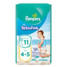 Pampers Splashers Pants Diapers Size 4-5 9-15kg 11pcs