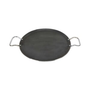 Chefline Iron Tawa with Wire Double Handle, 28 cm