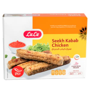 LuLu Chicken Seekh Kabab Spicy 320g