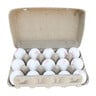 Al Balad Fresh White Eggs Large 15pcs