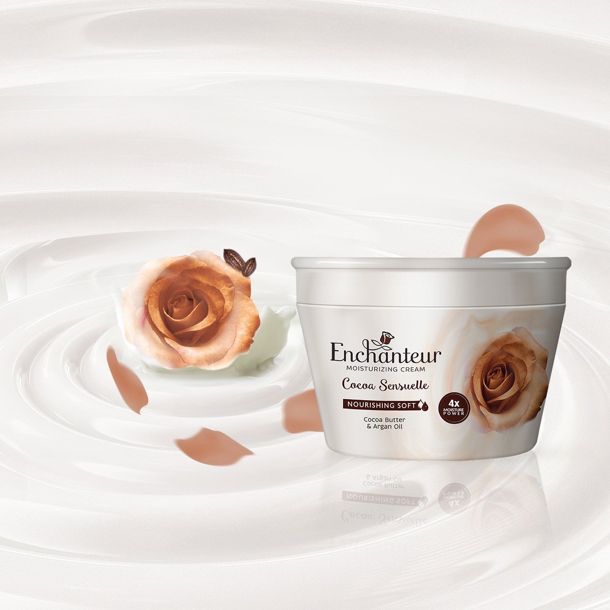 Enchanteur Moisturizing Cream Cocoa Sensuelle 200ml