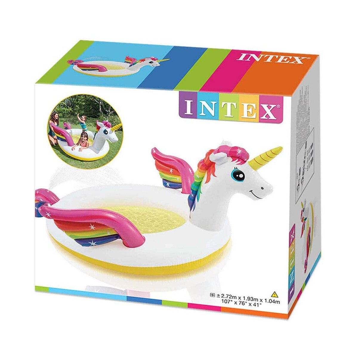 Intex Mystic Unicorn Spray Pool 57441