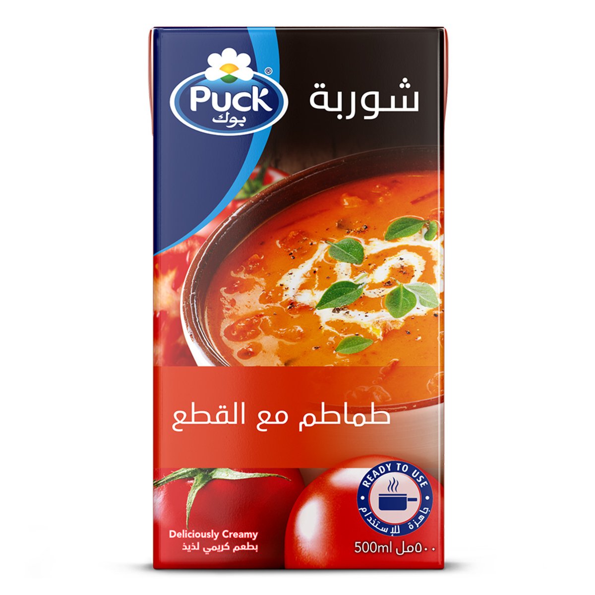 Puck Soups Creamy Chunky Tomato 500 ml