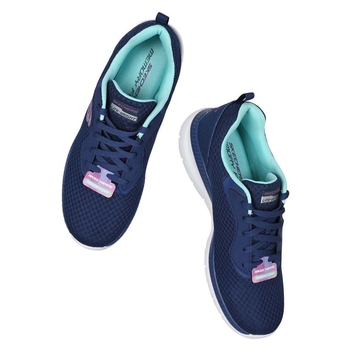 Skechers Memory Foam Women's Sport Shoes 12606-NVLB 37