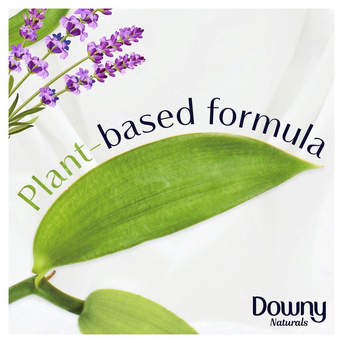 Downy Naturals Concentrate Fabric Softener Lavender Scent 3 x 880ml