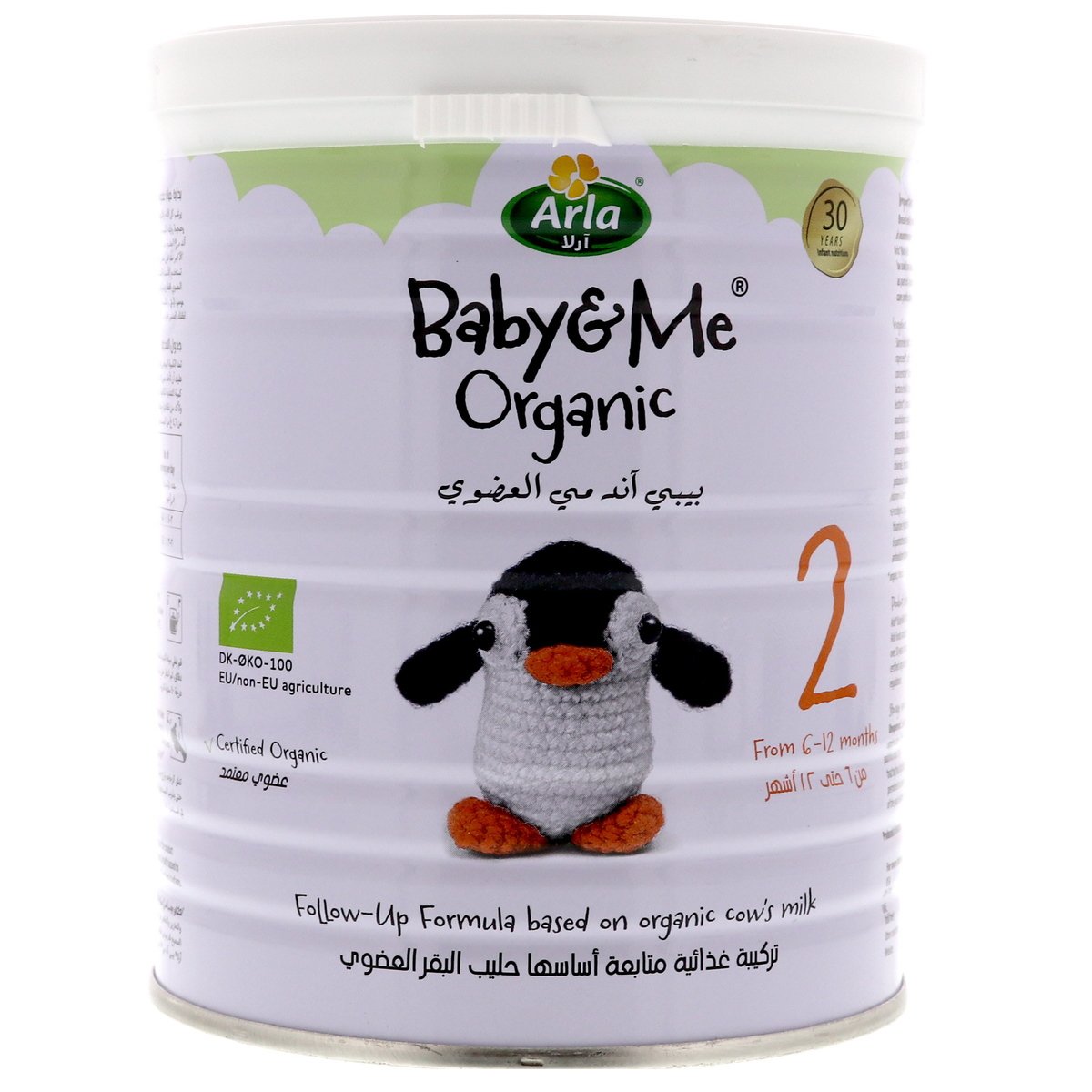 Arla Baby & Me Organic Follow-Up Formula Stage 2 From 6-12 Months 400 g