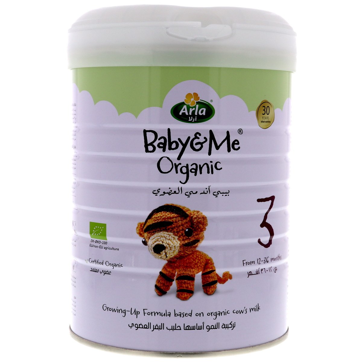 Arla Baby & Me Organic Growing-Up Formula Stage 3 From 12-36 Months 800 g