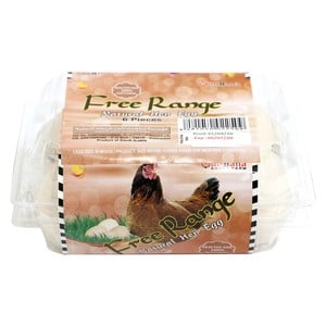 Sulthana Free Range Natural Hen Eggs 6pcs
