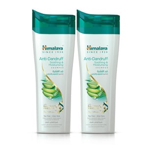 Himalaya Anti- Dandruff Soothing and Moisturising Shampoo Value Pack 2 x 400 ml
