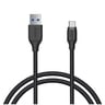 Aukey CB-AC1 Braided Nylon USB 3.1 USB A To USB C Cable 1.2 meter(AKY-CB-AC1-USBC-USBA)