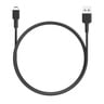 Aukey CB-BAL1 Nylon Braided MFI USB-A To Lightning Cable 1.2M Black(AKY-CB-BAL1-LGT-1.2M-BLK)