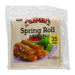 Buy Bambi Spring Roll Wrappers (Lumpia Wrapper) 200g Online at Best Price | Frozen Pastry | Lulu KSA in Saudi Arabia