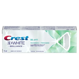 Crest Toothpaste 3D White Brilliance Blast 75ml