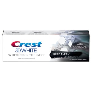 Buy Crest 3D White Whitening Therapy With Charcoal Toothpaste 75 ml Online at Best Price | Tooth Paste | Lulu Kuwait in Kuwait