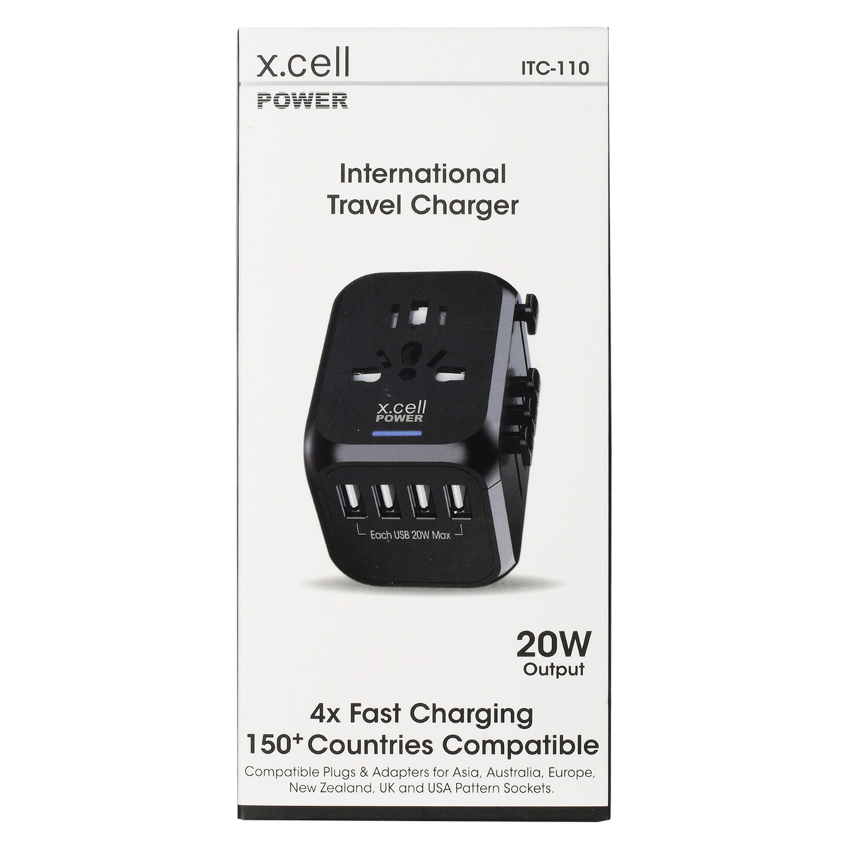 X.Cell Multi Travel Charger ITC-110