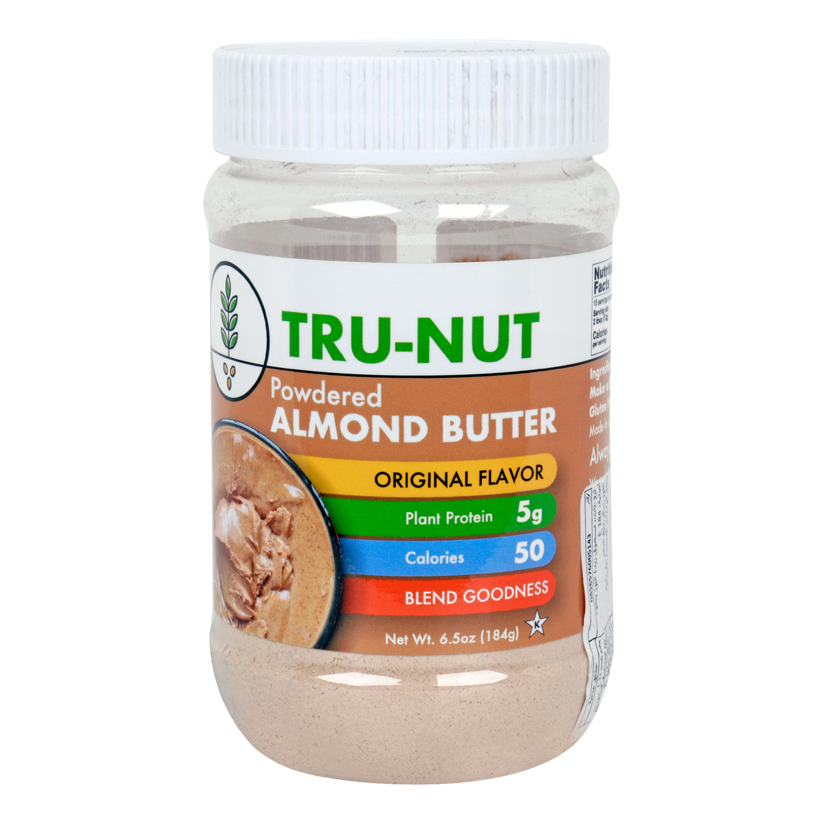 Tru Nut Powdered Almond Butter Original 184g