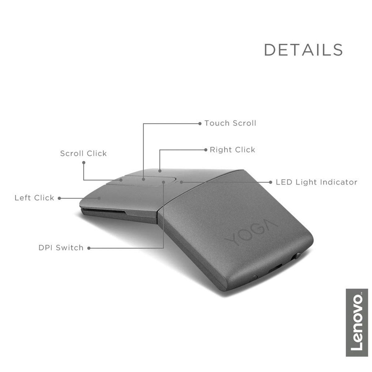 Lenovo Yoga Mouse with Laser Presenter Online at Best Price, PC Mouse