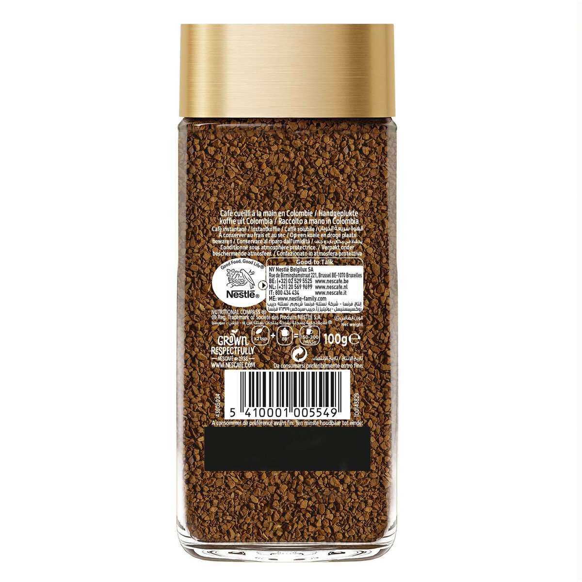 Nescafe Gold Origins Colombia Premium Instant Soluble Coffee 100 g