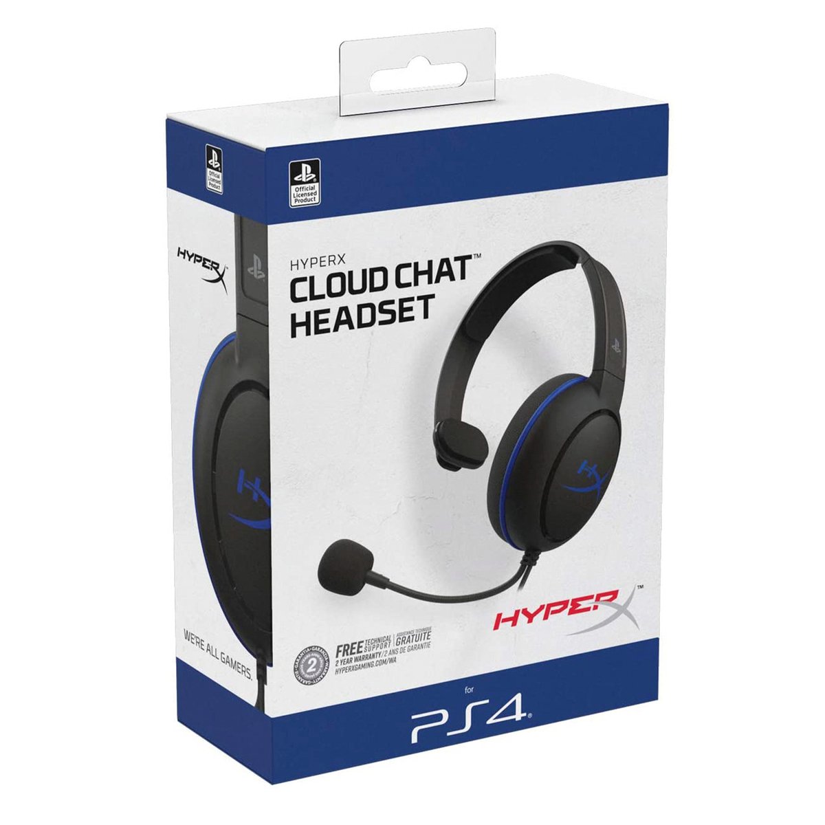 HyperX Cloud Chat PS4 HX-HSCCHS-BK/EM Headsets