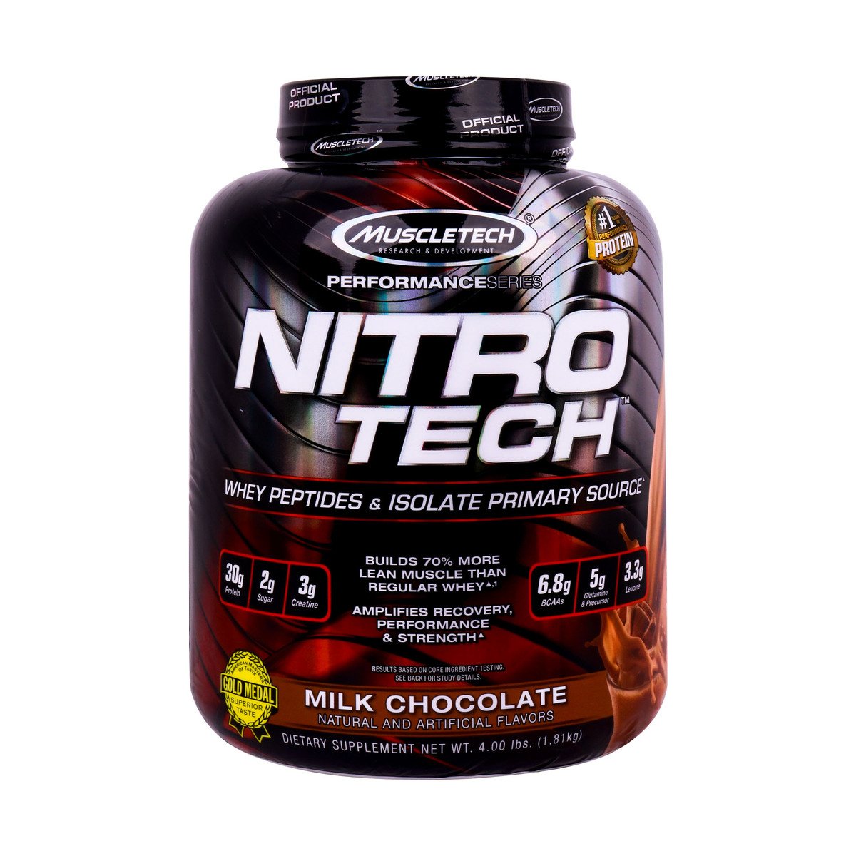 Muscletech Nitro Tech Protein Milk Chocolate 1.81kg