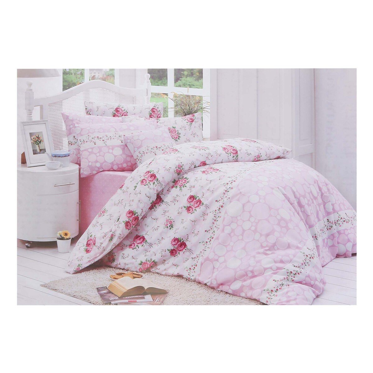 Cortigiani Comforter Set 6pcs 235x260cm Assorted Colors & Designs