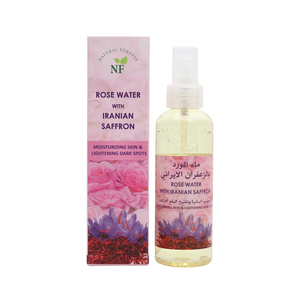 Natural Forever Facial Cleanser Rose Water With Iranian Saffron 160ml