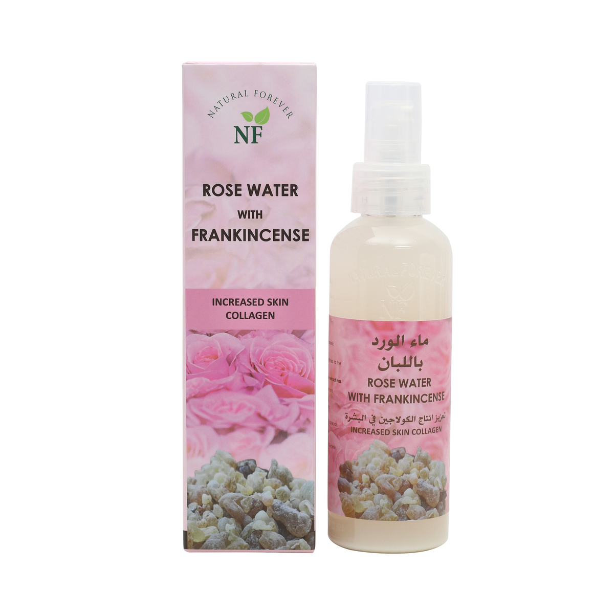 Natural Forever Facial Cleanser Rose Water With Frankincense 160ml