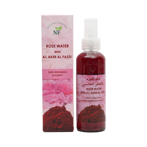 Natural Forever Facial Cleanser Rose Water With Al Aker Al Fassi 160ml