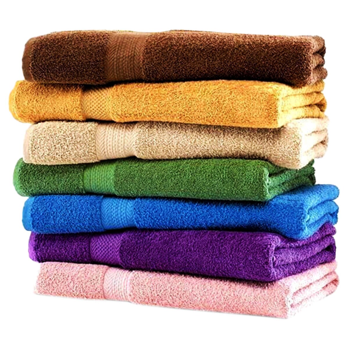 Regency Bath Towel Cotton 70 x 140cm Assorted Colors