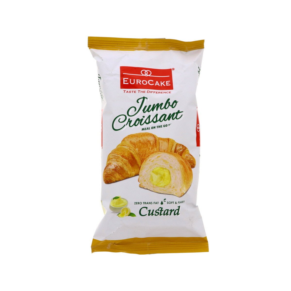Euro Cake Jumbo Croissant Custard 55 g