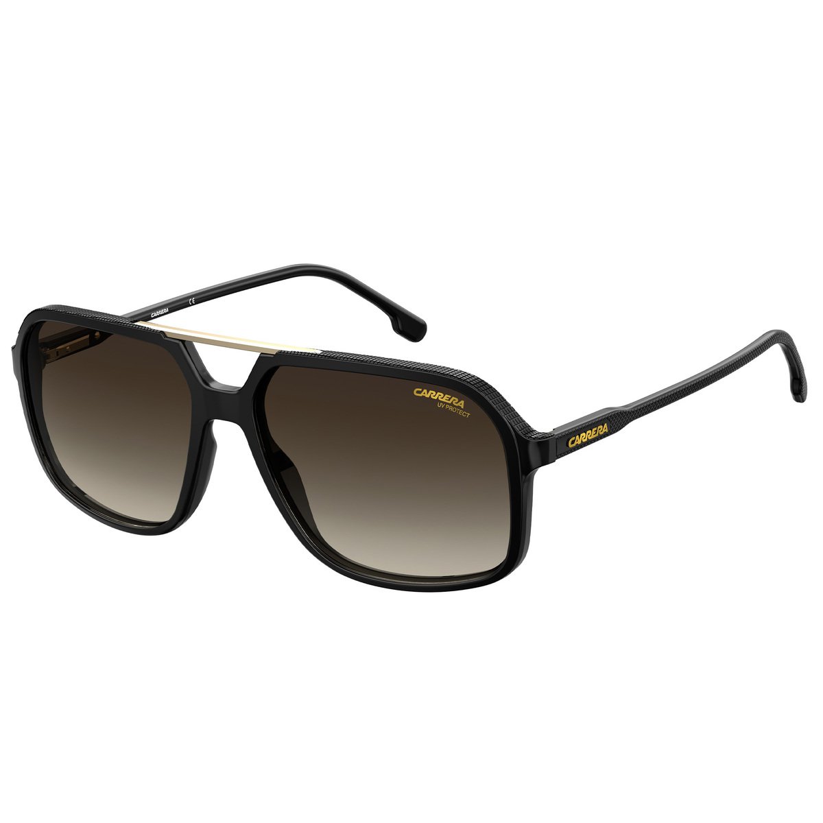 كاريرا نظارة شمسية للجنسين 229S بتصميم مستطيل و لون أسود