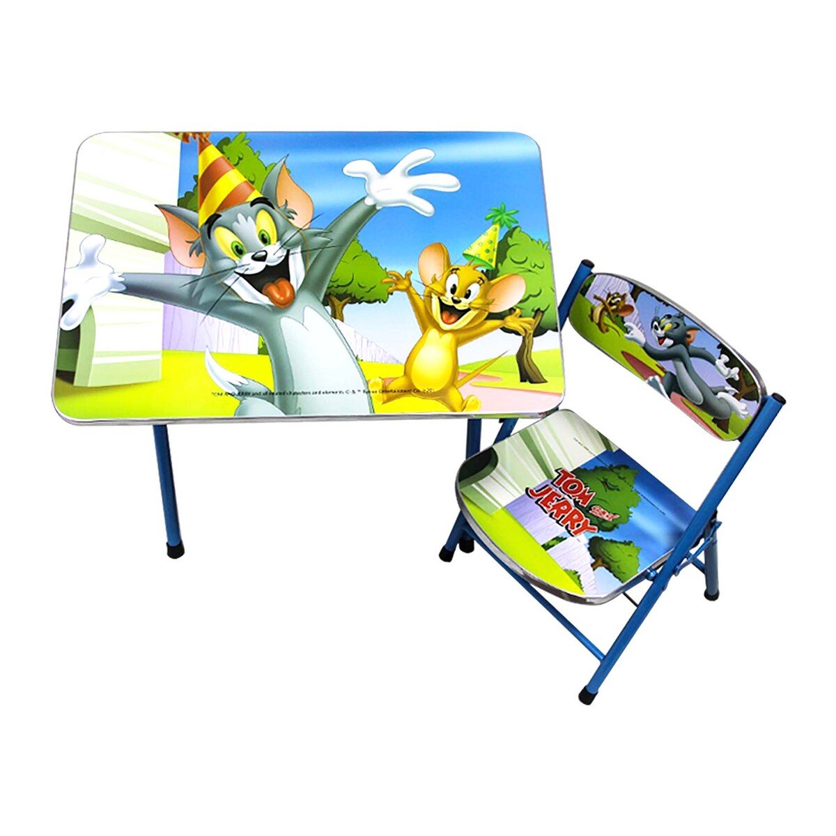Tom & Jerry Study Table + Chair PLC4254 Table Size: W60 X D40 X H52cm