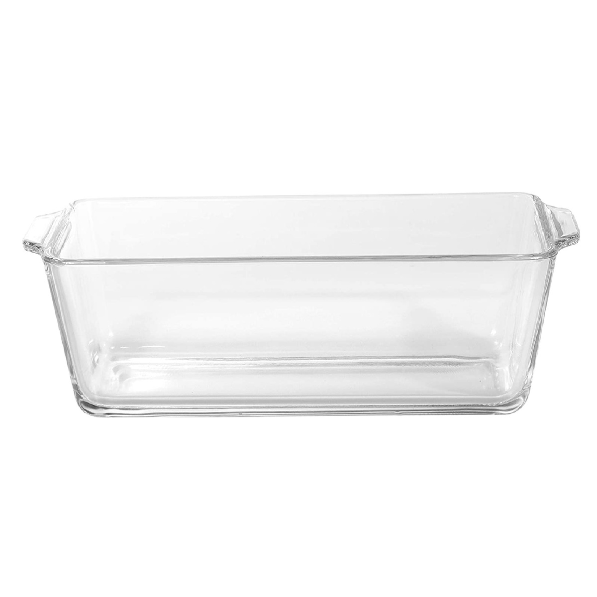 Chefline HSAP18LM Borosilicate Glass Square Baking dish, 1.5 litre, Transparent