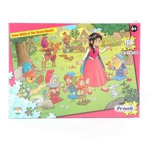Frank Snow White & The Seven Dwarfs Puzzle 108pcs 33416