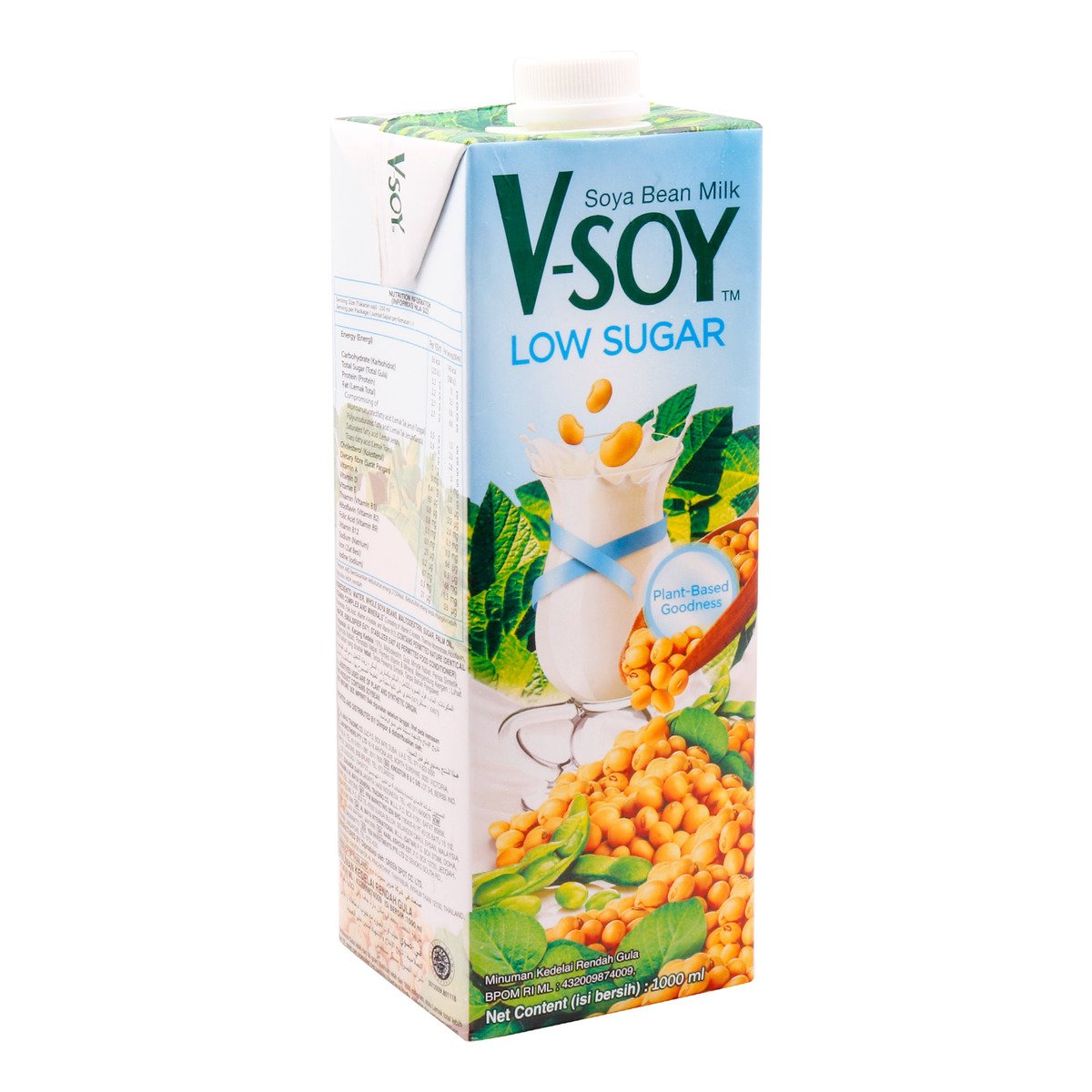 V-Soy Soya Bean Milk Low Sugar 1Litre